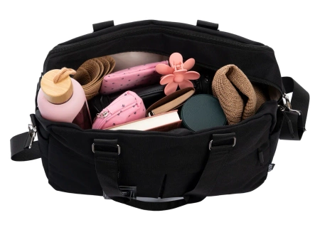 BAD&BAGS geanta business bagaj de mana pentru avionul negru de calatorie