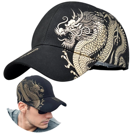 Şapcă de baseball dragon chinezesc pentru bărbaţi