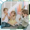 Autocolante colorate pe rola de 500 buc. animale sălbatice DIY pentru copii