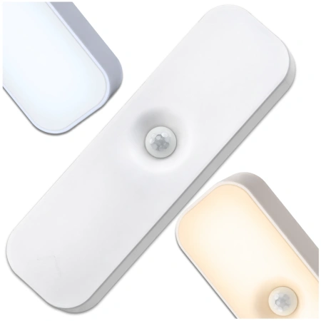 Lampă LED cu senzor de mișcare și crepuscul, magnetică, fără fir, 5W