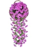 Hanging flori artificiale 1pc iederă alpinism decorative pentru balcon