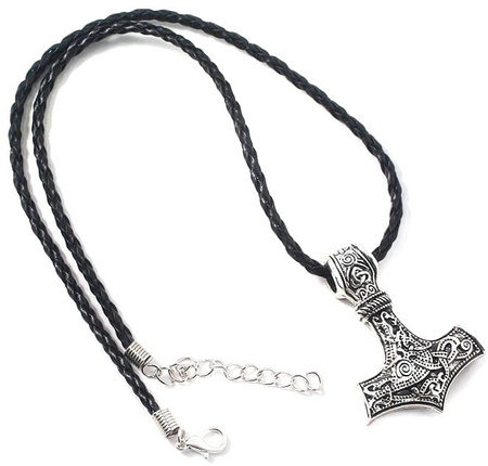 Colier Silver Hammer pentru bărbați THOR MJOLNIR CELTIC
