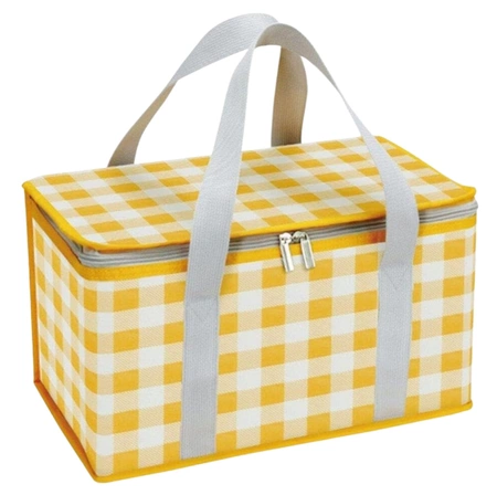 LUNCH BOX sac de depozitare termică a alimentelor în carouri mare