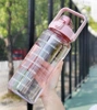 Sticlă 2000ml PC sport sticla BPA GRATUIT pentru apă bea transparent