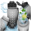 Sticla de 600 ml, sticla de apa sport TRESSARI, solid PC FARA BPA