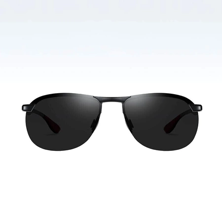 Ochelari de soare polarizați din metal pentru bărbați