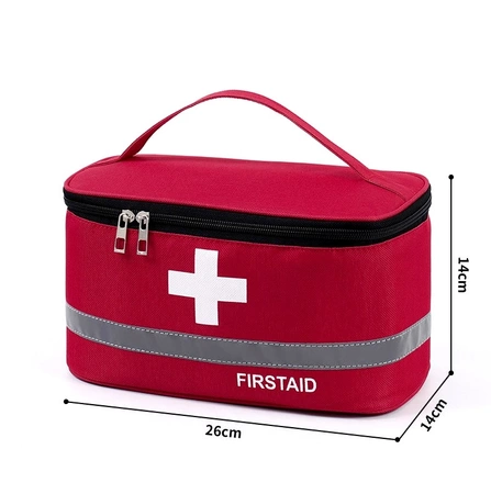 Trusa de prim ajutor, 3 buc, set medical, organizator medicamente de calatorie