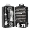 Set șurubelnițe de precizie 115 în 1 pentru electronice Bit CR-V TORX Șurubelnițe