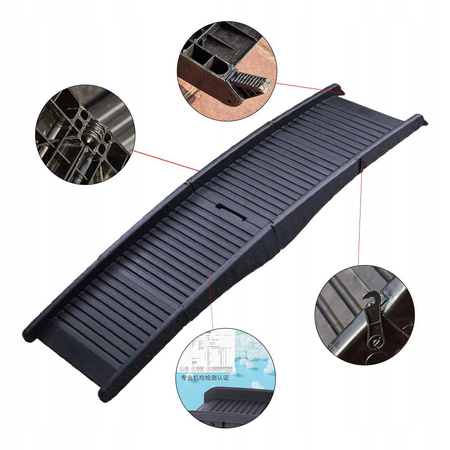 Rampă pentru mașină pentru câini, scară, platformă, scări pentru mașină