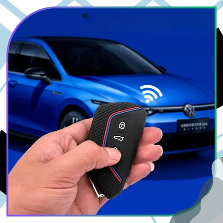 Husă din silicon pentru cheie POKROWIEC Volkswagen Passat Golf 8
