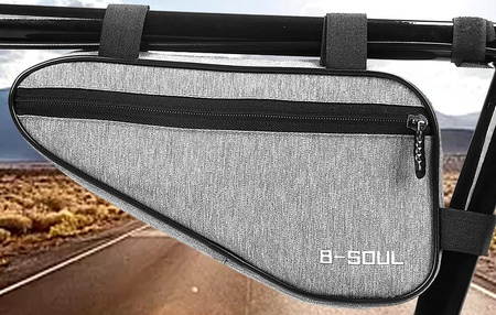 Geanta sacoara B-SOUL, geanta fata pentru bicicleta pentru cadru