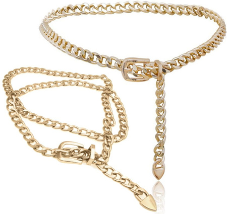 Curea de talie aurie pentru femei