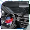Parasolar auto pentru parbriz 125x65 cm