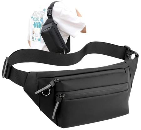 Femeii bărbați impermeabil rinichi șold sport sachet