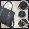 BAD&BAGS geanta de dama din piele neagra shopper clasica