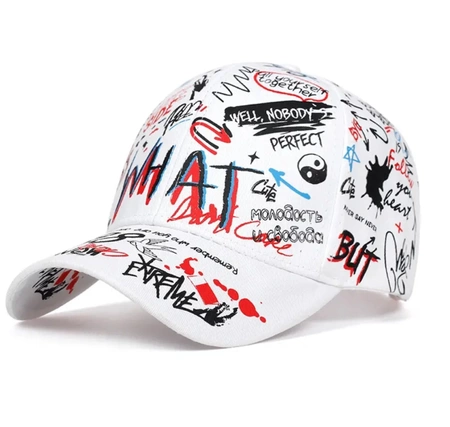 Şapcă de baseball graffiti slang femei bărbaţi