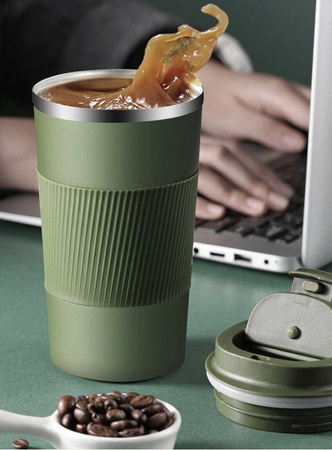 Cana termica, termos mare 510ML, etansa pentru cafea