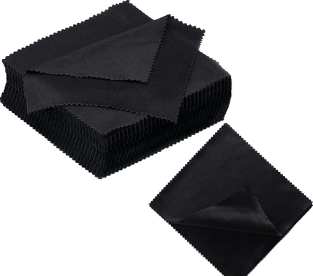 Laveta din microfibra de sticla pentru ochelari, telefon, set de 10