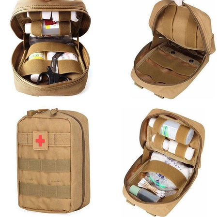 Husă tactică de urgență Trusa militară de prim ajutor MOLLE