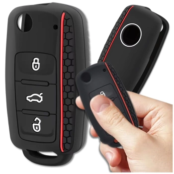 HUSĂ Etui din silicon pentru cheie Volkswagen Golf Polo Bora Skoda
