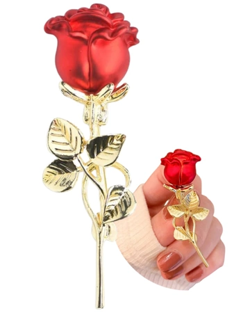 Brosa de trandafiri, ac romantic, ace de trandafir elegant