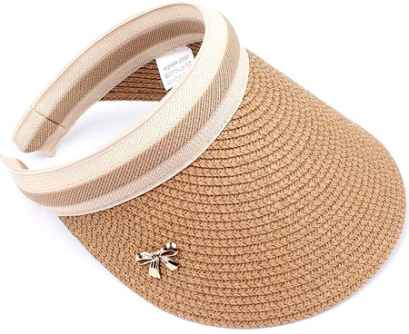 Straw Cap Parasolar cu vizor