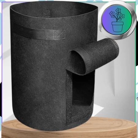 Set saci mare de 3 saci ghiveci pentru plantare legume 35x30 cm