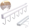 Cârlige 6pcs sub dulap suport ustensile de bucătărie rack