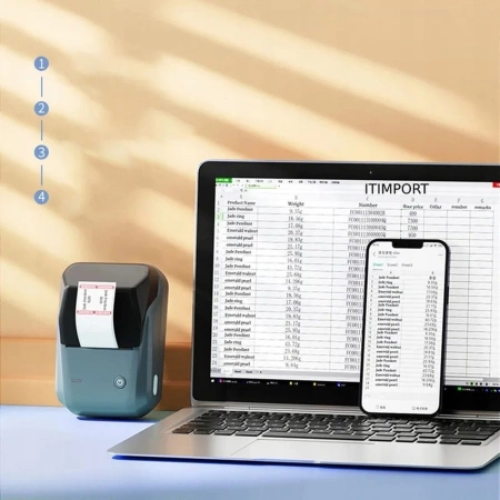 Autocolante portabile pentru etichete pentru imprimantă termică Bluetooth NIIMBOT B1