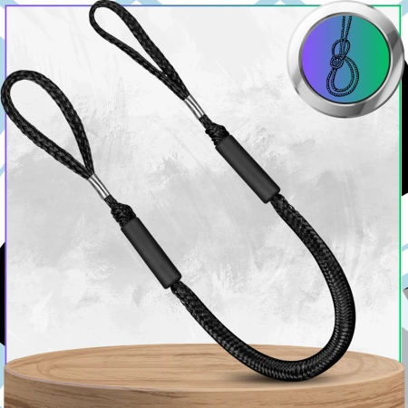 frânghie de ancorare universală de 1000 kg pentru bărci, schiuri, jet-ski-uri de până la 120 cm