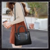 BAD&BAGS geanta de dama din piele neagra shopper clasica