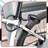 Broasca bicicletei cu protectie cablu PADLOCK cu cheie
