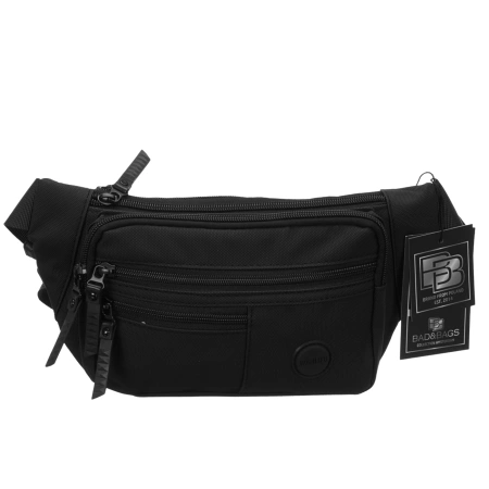 Geantă neagră impermeabilă pentru bărbați BAD&BAGS