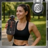 Sticla sport TRESSARI pentru alergat 1500ml BPA FREE pentru apa PC