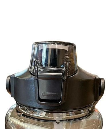 BPA FREE 2000ml PC sticla de sport pentru apă bea transparent