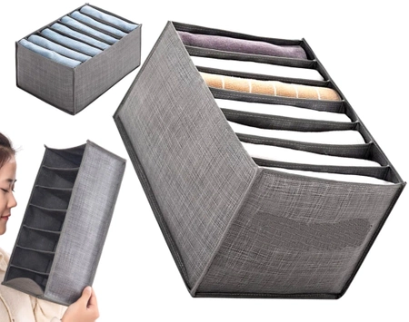 Organizator gri pentru dulap, separator pentru sertarul pentru haine