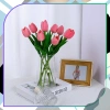 Buchet lalele artificiale 10buc flori decorative roz