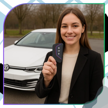 Husă din silicon pentru cheie POKROWIEC Volkswagen Passat Golf 8