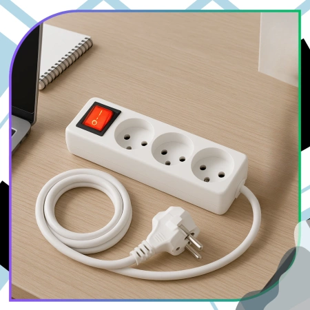 Prelungitor GRUNDIG 1,5 m, 3 prize, SET DE 3