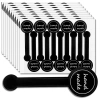 Autocolante decorative de securitate pentru borcane recipiente Hand made DIY 100buc.