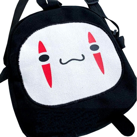 Poșetă Mică Face Anime Messenger Bag Canvas Cosplay