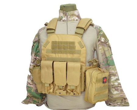 Husă tactică de urgență Trusa militară de prim ajutor MOLLE