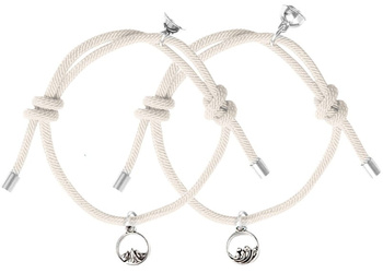 Magnetic Doua bratari pentru cupluri cadou