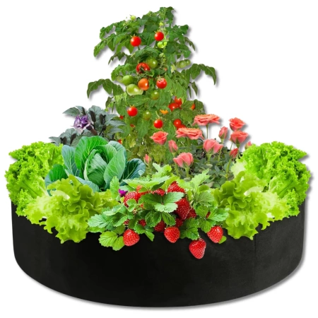 SAC mare de plantare ghiveci rotund 90 x 30 cm