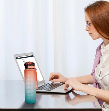 Sticlă 1l PC sport bea sticla de apă robust BPA GRATUIT