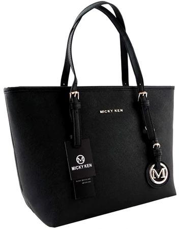 Geanta de umar mare de dama din piele pandantive A4 incapatoare