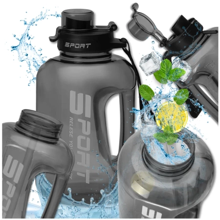 Sticla sport TRESSARI pentru alergat 1700ml BPA FREE pentru apa PC