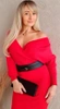 Corset de dama cu centura larga din piele