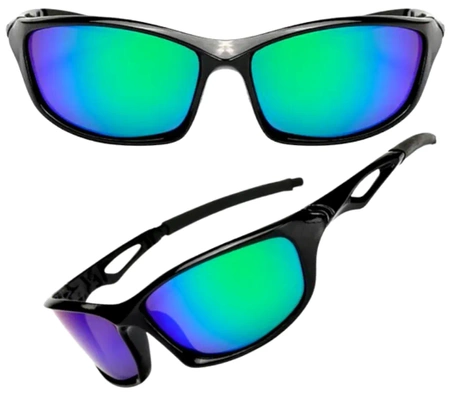 Ochelari sport polarizați pentru condus, camere SLR verzi universale