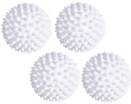 Set de 4 bile de curatat haine pentru indepartarea petelor din balsamvul masinii de spalat rufe